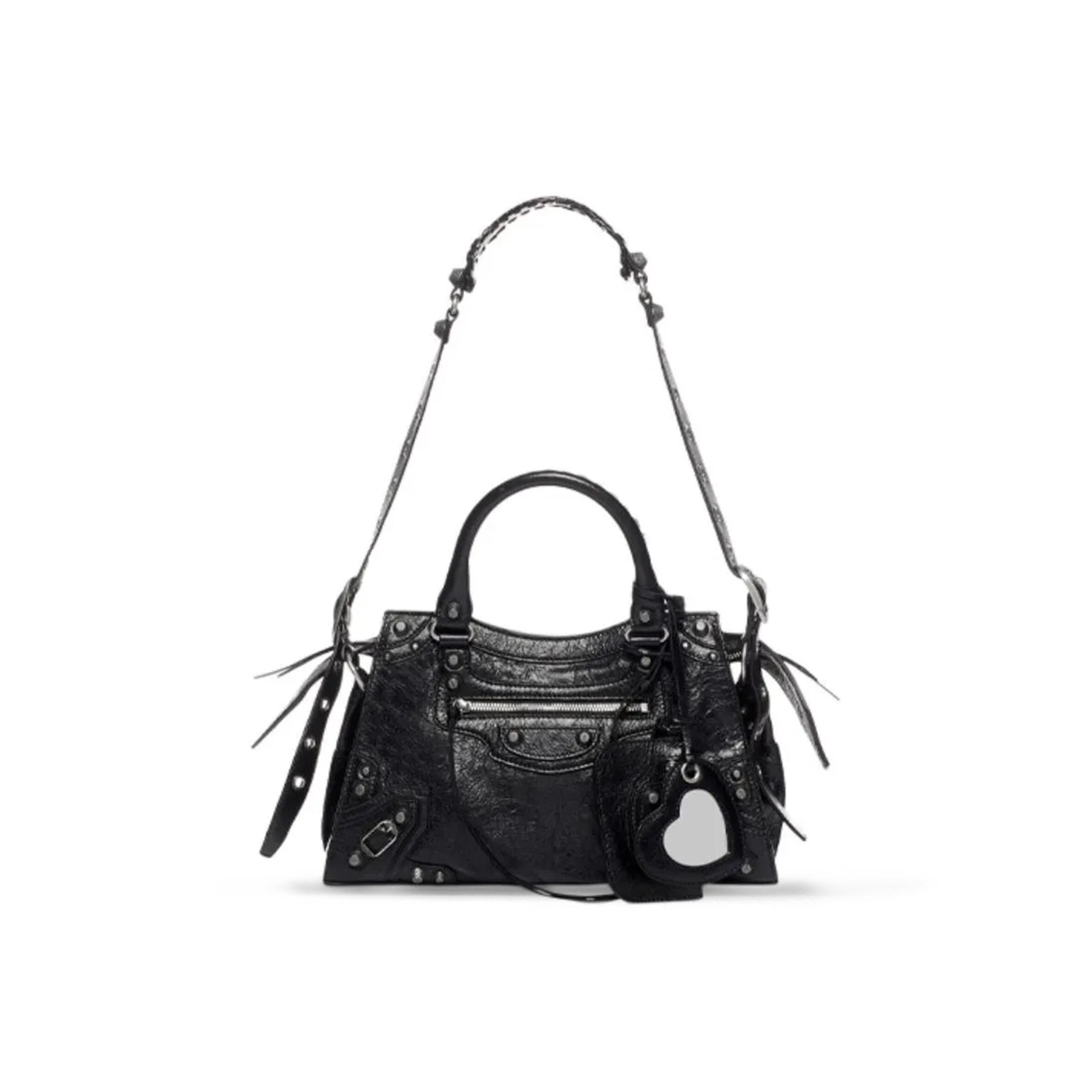 BALENCIAGA NEO CAGOLE CITY IN BLACK 736046210B01000 (33*21*13.5cm)